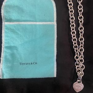 TIFFANY vintage sterling silver necklace